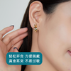 【天猫同款】【积分】悦甄 18k金钻石耳夹 凤仪 商品缩略图3