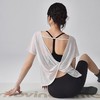 【限时秒】YOGACODE【火树银花系列】运动罩衫女夏季薄款垂感遮肉瑜伽服罩衫DWA115013 商品缩略图0