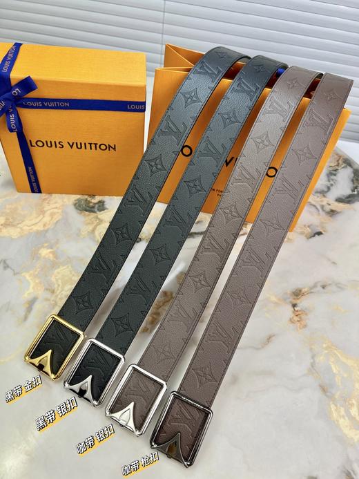 新款驴家腰带系列，🐂进口压花小牛皮，搭配平纹牛皮，非常耐用！ 精致手工绘边 柔软舒适 ，双面用 商品图5