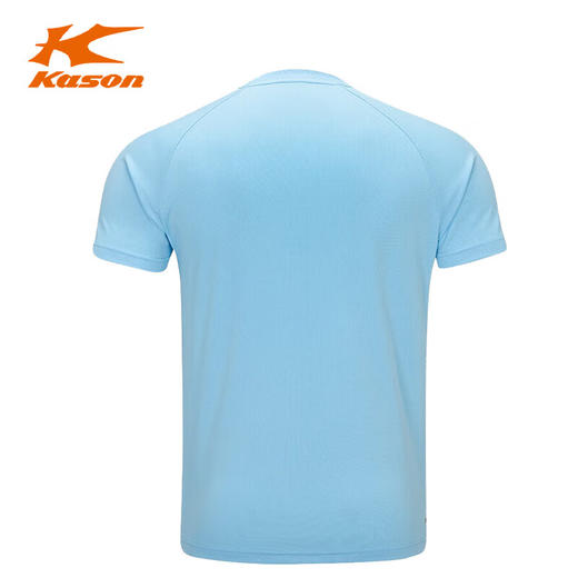 李宁凯胜羽毛球服比赛服夏季新款短袖T恤比赛速干服舒适透气不贴身运动服 FAYT007-2蓝色T恤 商品图3