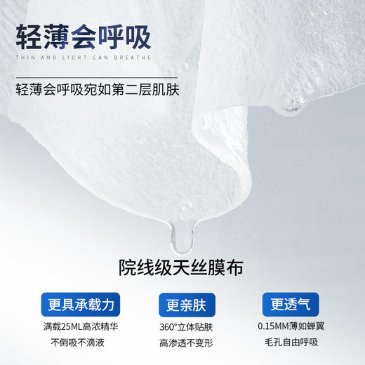 蜜迦瓦重组III型胶原蛋白敷贴 非面膜 日常/术后修护 舒缓褪红 补水保湿 创面修护 商品图6