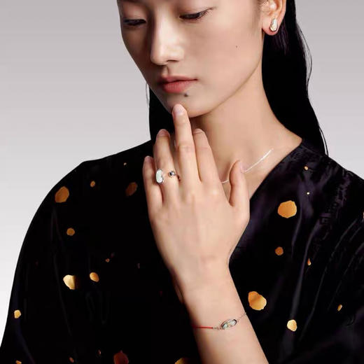 mini三福豆红绳手链 商品图2