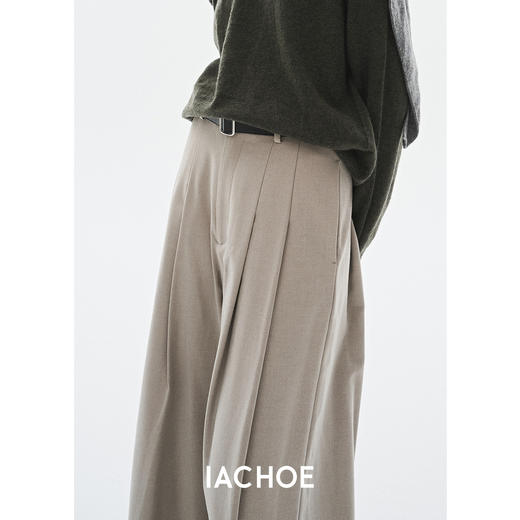 棉仓3561518005-IACHOE超大阔腿裤 商品图2