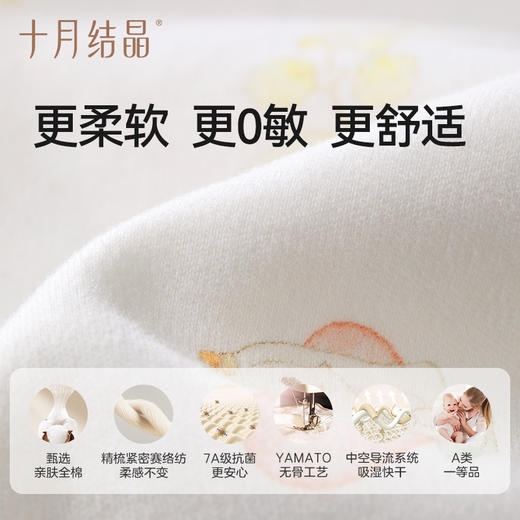 【任选两件，买一送一】宝宝春夏季纯棉假两件连体衣 商品图1