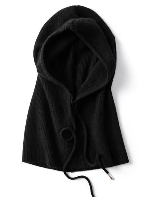 老粉指定要！休闲叠穿神器！加厚元宝针山羊绒帽子男女同款R22509 商品图2