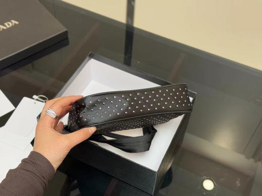 D020947上身氛围感满满随手一拎 就很有范儿hobo尼龙腋下包 商品图8