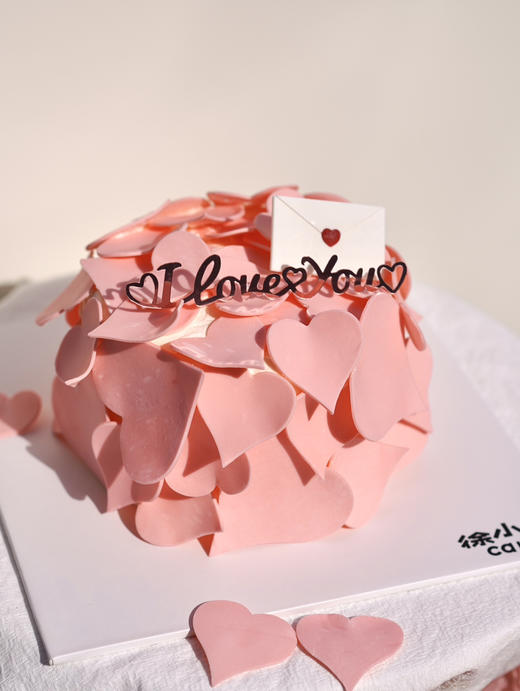 【粉红信封】蛋糕是信封，爱意才是内容，给所有不善言辞的、从未宣之于口的心意一个出口～ 商品图3