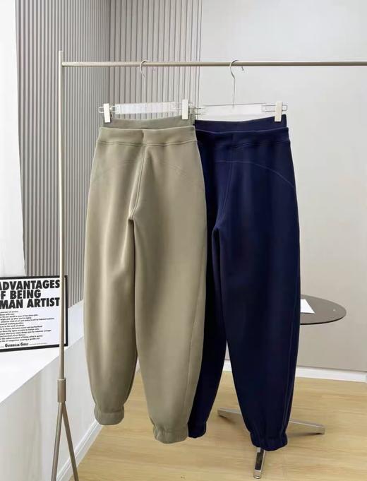 点此购买 Lululemon秋冬季女士拉绒双层腰部高腰运动裤 md 308716 商品图1