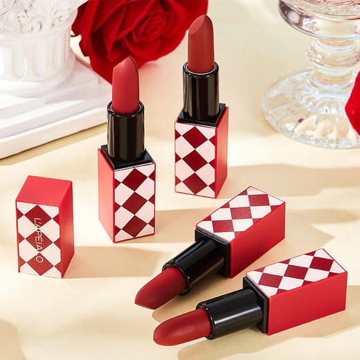 【情人节口红套装】保湿持久不易脱色 滋润复古风国货唇膏彩妆  商品图3