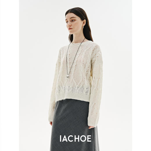 棉仓3621505006-IACHOE银丝丝毛衣 商品图1