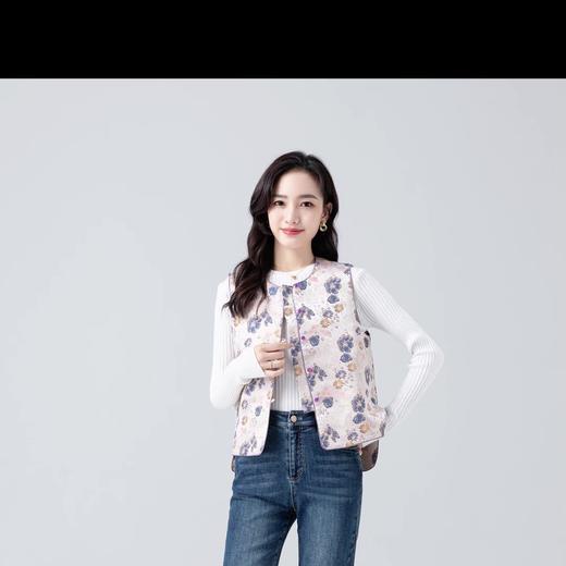 【高货xg】全新升级【铂金会员146/天猫189/差价43】(05353)洛诗琳春季新款翻边直筒牛仔裤弹力卷边深蓝九分烟管裤 商品图4