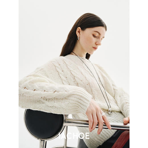 棉仓3621505006-IACHOE银丝丝毛衣 商品图0