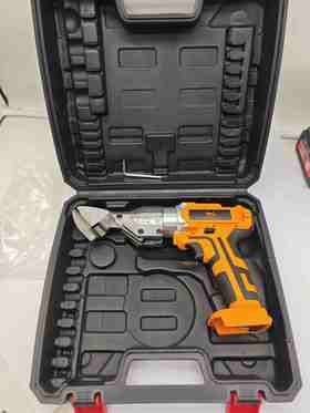 【货号07327】21V/88V铁皮剪刀机头总成大直刀机头裸机头威克斯款插脚