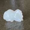 和田玉（羊脂白玉）挂件--卧马13.105g 商品缩略图0