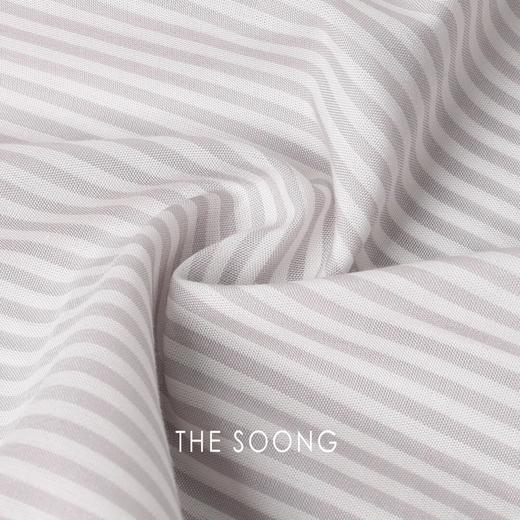 THESOONG日本进口三醋酸 必入云朵感翻领条纹衬衫HZCS5213 商品图3