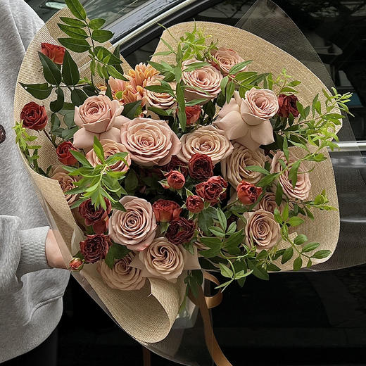 《午后咖啡》卡布奇诺巧克力泡泡花束 商品图2