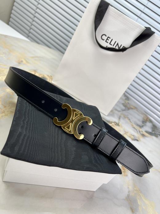 赛家 新款女士腰带，又名“凯旋门”👍，简单时尚低调，经典扣配搭小牛皮🐂背面麂皮，时尚好看，🎁配专柜全套包装，宽:3cm, 商品图0