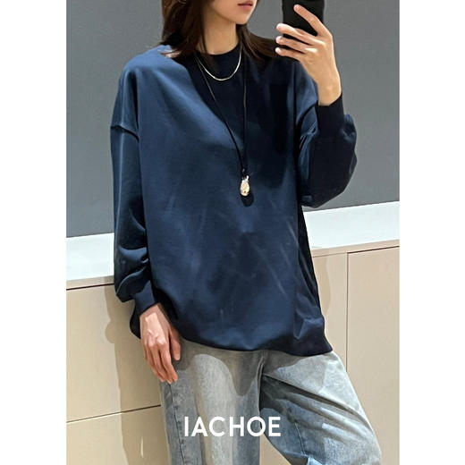 棉仓3571508001-IACHOE长袖多色卫衣 商品图4