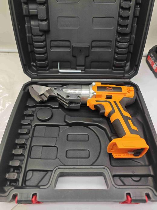 【货号07327】21V/88V铁皮剪刀机头总成大直刀机头裸机头威克斯款插脚 商品图3