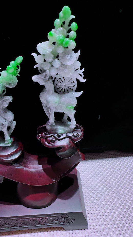 620840翡翠摆件【璐璐发财】 商品图5