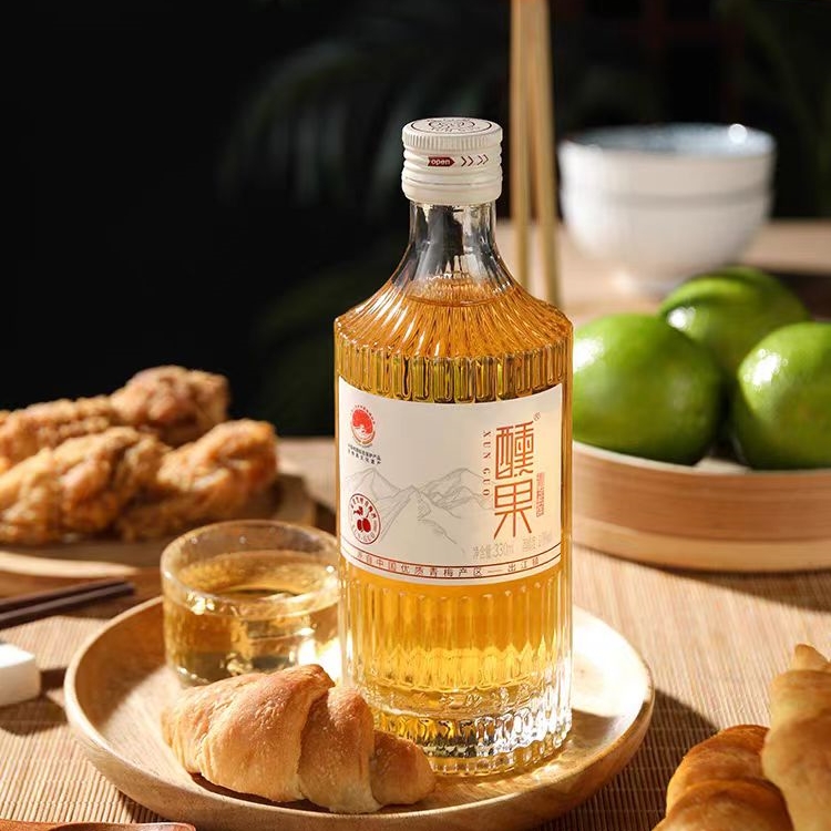 醺果青梅酒10度330ml*6瓶南高梅梅子酒原果发酵非遗产品1件装果酒