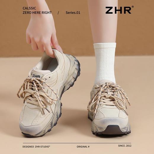ZHR则则厚底增高老爹鞋女2025春季新款ins百搭显瘦显高休闲运动鞋 商品图4
