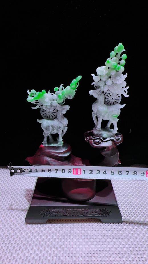 620840翡翠摆件【璐璐发财】 商品图1