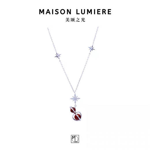 福星高照葫芦斜挂项链 商品图0