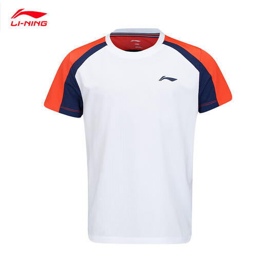 李宁（LI-NING）儿童T恤春夏季大童网球服学生速干凉爽短袖AAYU598比赛短袖童装青少年款 商品图5