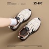 ZHR复古厚底德训鞋女2025春季新款透气弹软阿甘鞋撞色活力休闲鞋 商品缩略图4