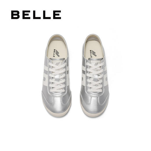 【10.31周年庆】 BF楼百丽小轻甘2.0跑道复古德训鞋女新款两穿运动休闲鞋子D5T1DBM5,吊牌价899元，活动价449元 商品图0