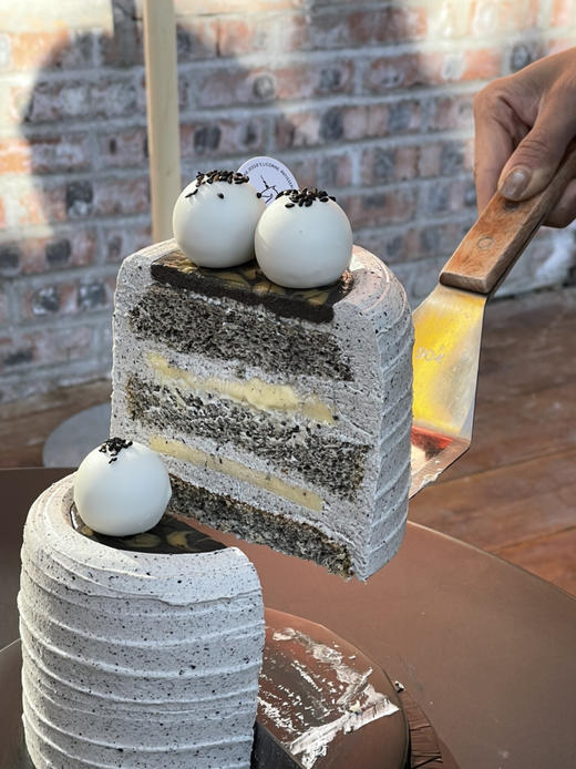 元宵节黑芝麻豆乳蛋糕 商品图1