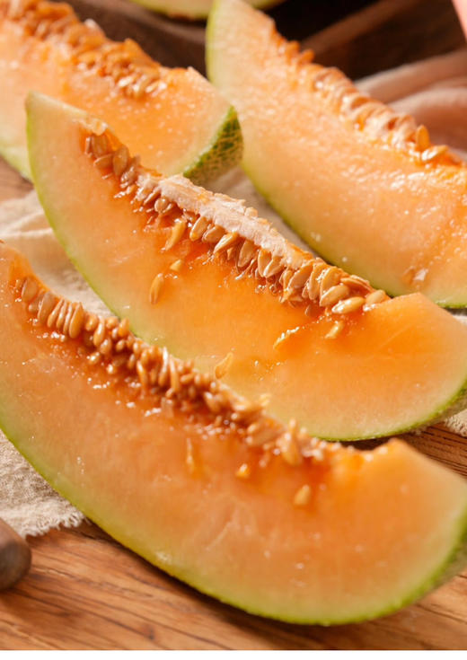 海南哈密瓜，皮薄，香甜，越吃越快乐！净7斤，三粒装 商品图0