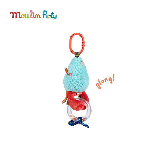 法国 Moulin Roty 保利的历险之旅系列多功能海马玩偶 高32厘米-676083 商品图7