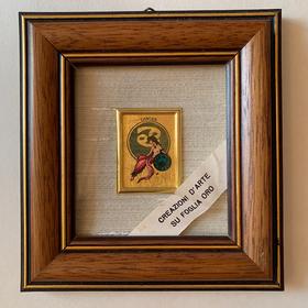 意大利金箔画 限量 带证书