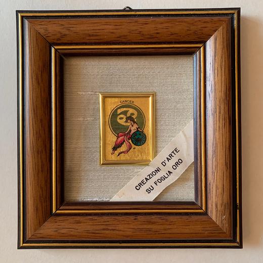 意大利金箔画 限量 带证书 商品图0