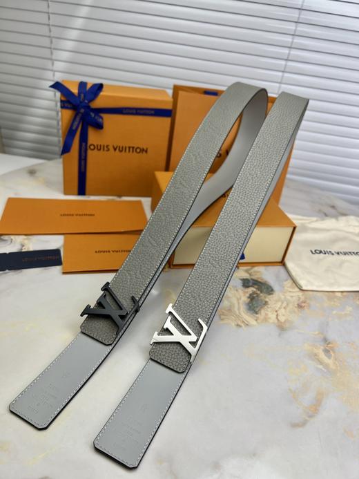 驴家 精选腰带，进口柔软小牛皮 ，佩戴非常舒适贴身，monogram老花压纹 手工绘边 商品图2