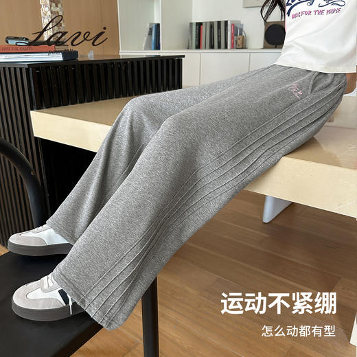 【清仓捡漏】【130 140 160】【LAVI】女童春秋卫裤中大童阔腿长裤 商品图8