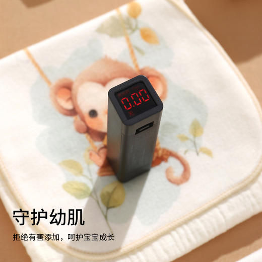 【3条装！细腻柔软呵护宝宝肌】吸汗巾纯棉a类幼儿园男童女童垫背巾止汗全棉纱布婴儿宝宝隔汗巾 商品图3
