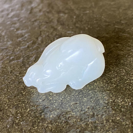 和田玉（白玉）挂件--兔子9.908g 商品图2