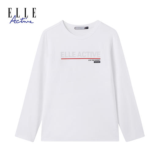 ELLE Active男士针织长袖衫秋冬基础简约休闲圆领上衣 商品图2