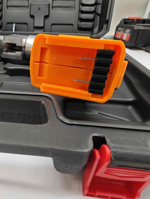 【货号07327】21V/88V铁皮剪刀机头总成大直刀机头裸机头威克斯款插脚 商品图4