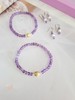 紫水晶刻面原石珍珠手链耳饰套组 商品缩略图1