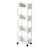 可移动书架置物架家用落地简易书柜多层家用小推车收纳柜子置物柜 商品缩略图4