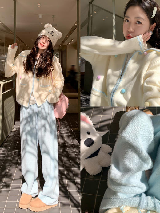 【179元任选2件】现货！毛毛休闲裤 商品图5