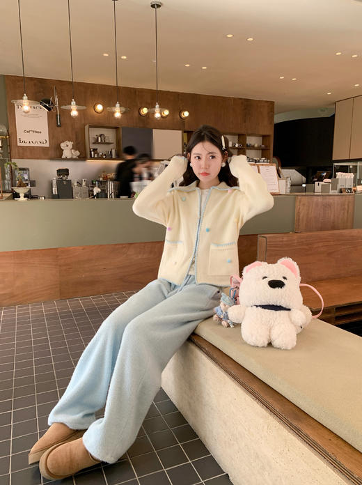 【179元任选2件】现货！毛毛休闲裤 商品图6