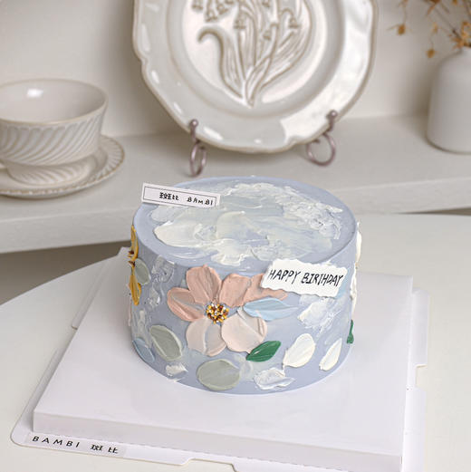 油画风丨奶油蛋糕 商品图0