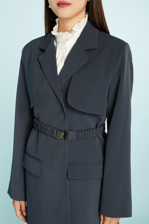 LNNNS 极简收腰长款西装外套 11462 商品图3