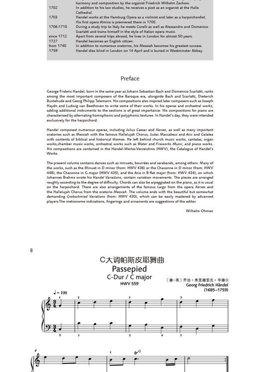 初学钢琴必弹的亨德尔 商品图3