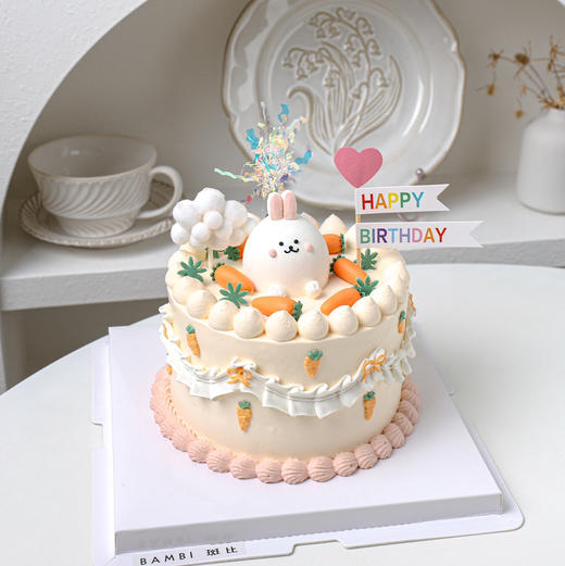 兔子胡萝卜丨奶油蛋糕 商品图2